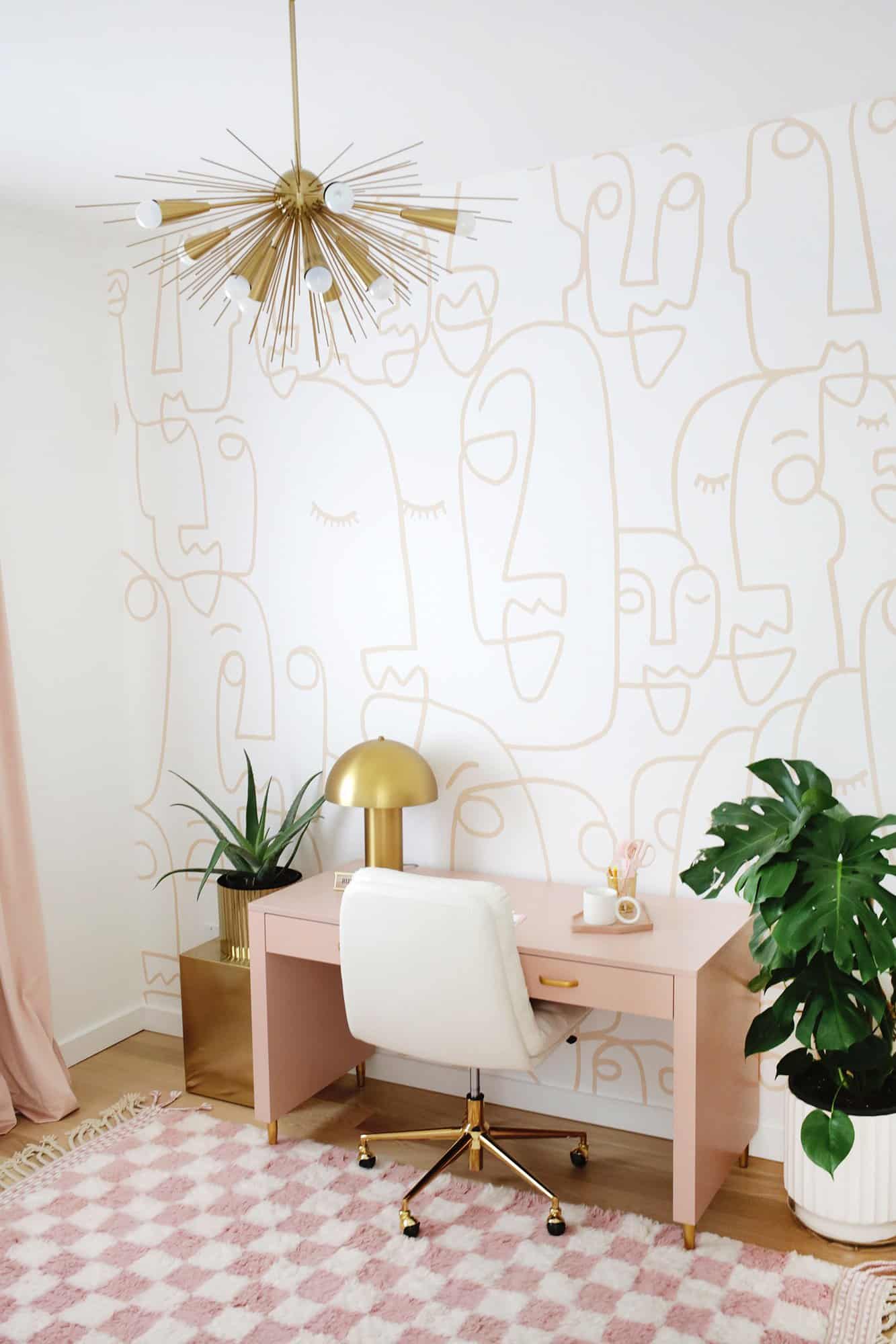 When To Wallpaper An Accent Wall - A Beautiful Mess