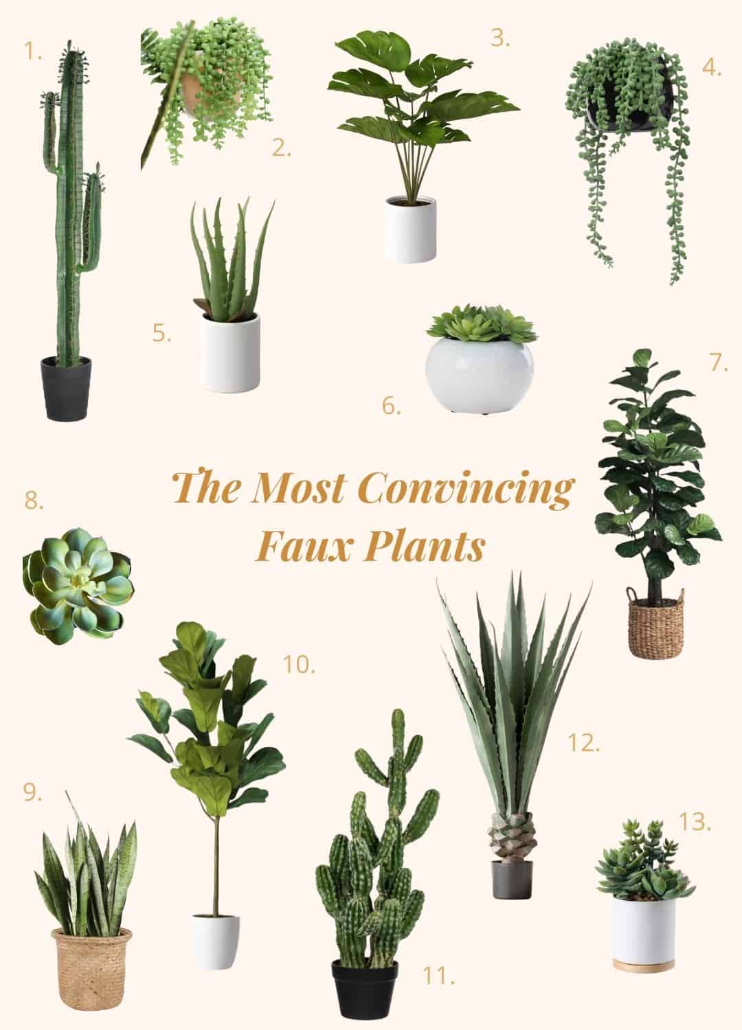 The Most Convincing Faux Plants - A Beautiful Mess