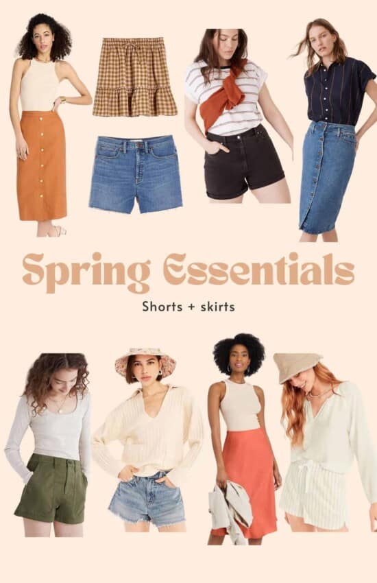 Spring Wardrobe Essentials - A Beautiful Mess