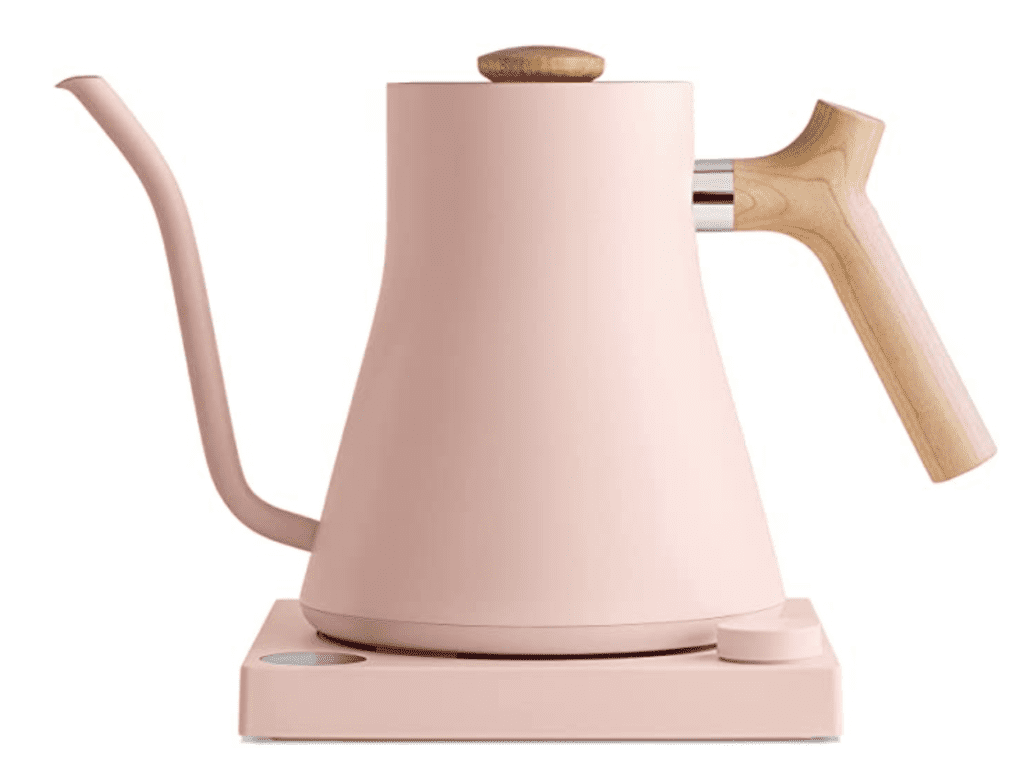pink gooseneck kettle