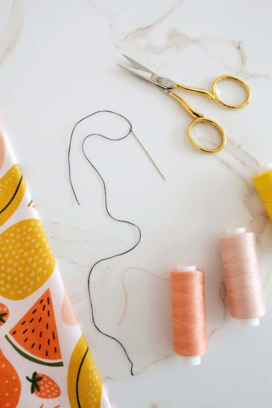 How to Thread a Needle (4 Easy Ways!) - A Beautiful Mess