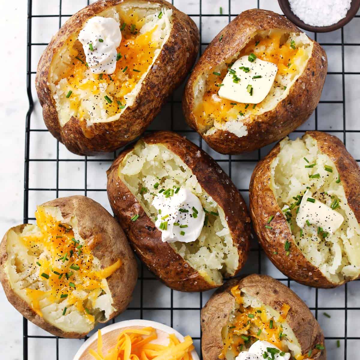 Perfect Baked Potatoes Recipe