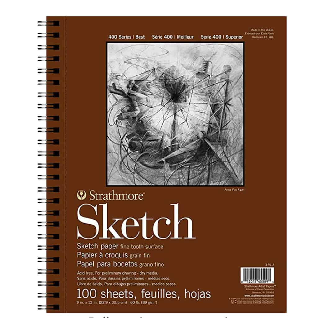 strathmore sketch paper pad for drawing