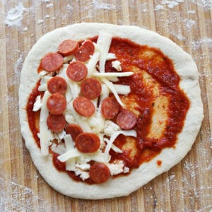 Easy Calzone Recipe - A Beautiful Mess