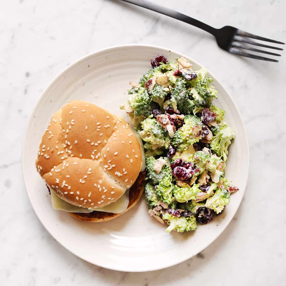 Easy Broccoli Salad – A Beautiful Mess