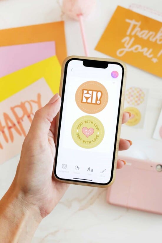 Make Your Own Custom Mail Stickers! - A Beautiful Mess