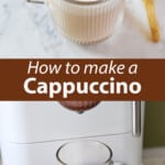 how to make a cappuccino