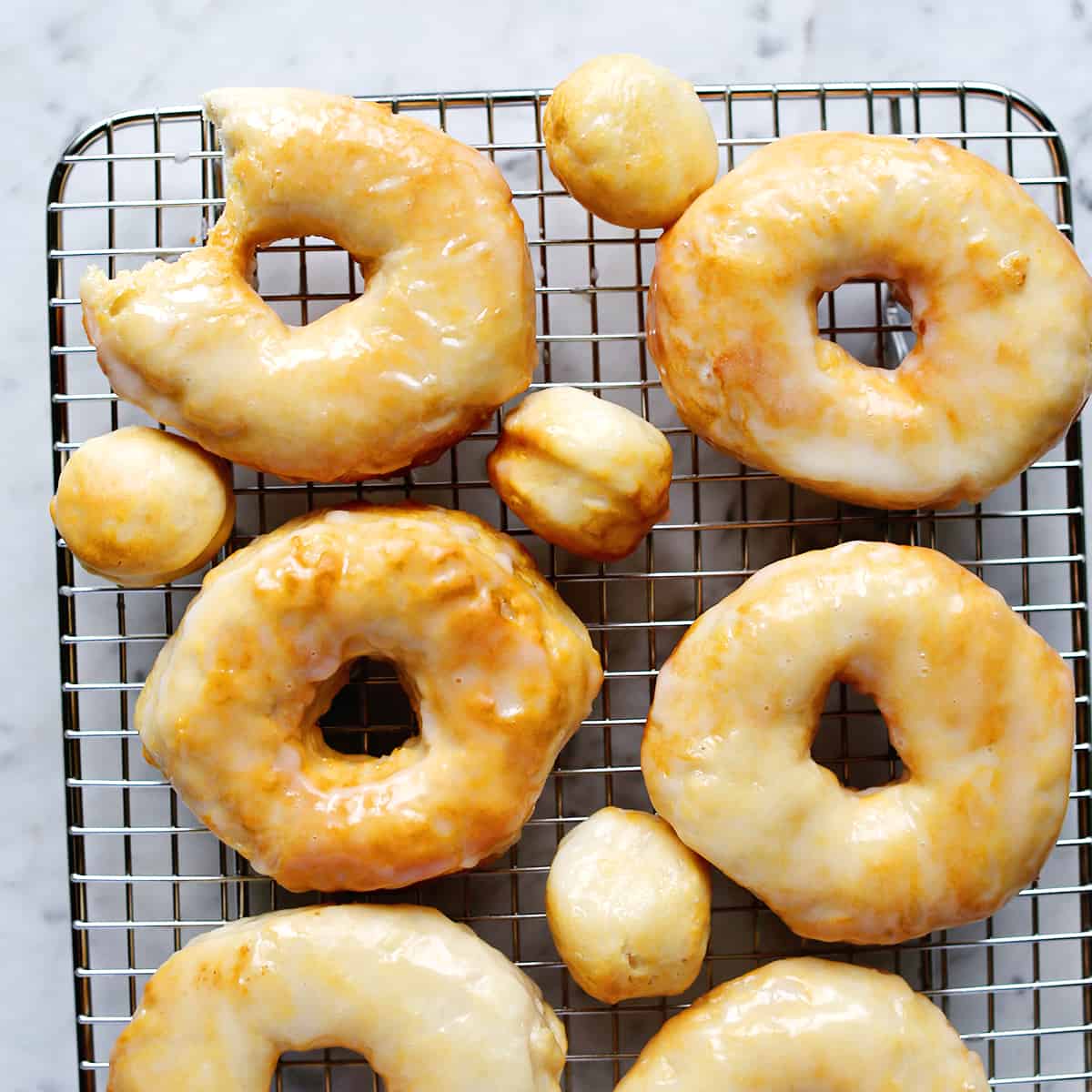 Air Fryer Donuts – A Stunning Mess