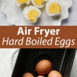 air fryer hard boiled eggs how to