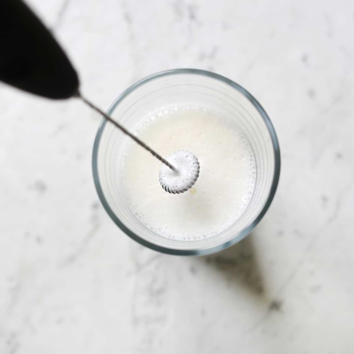 how to froth milk