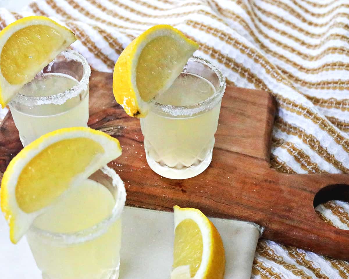 Lemon Drop Shots Recipe