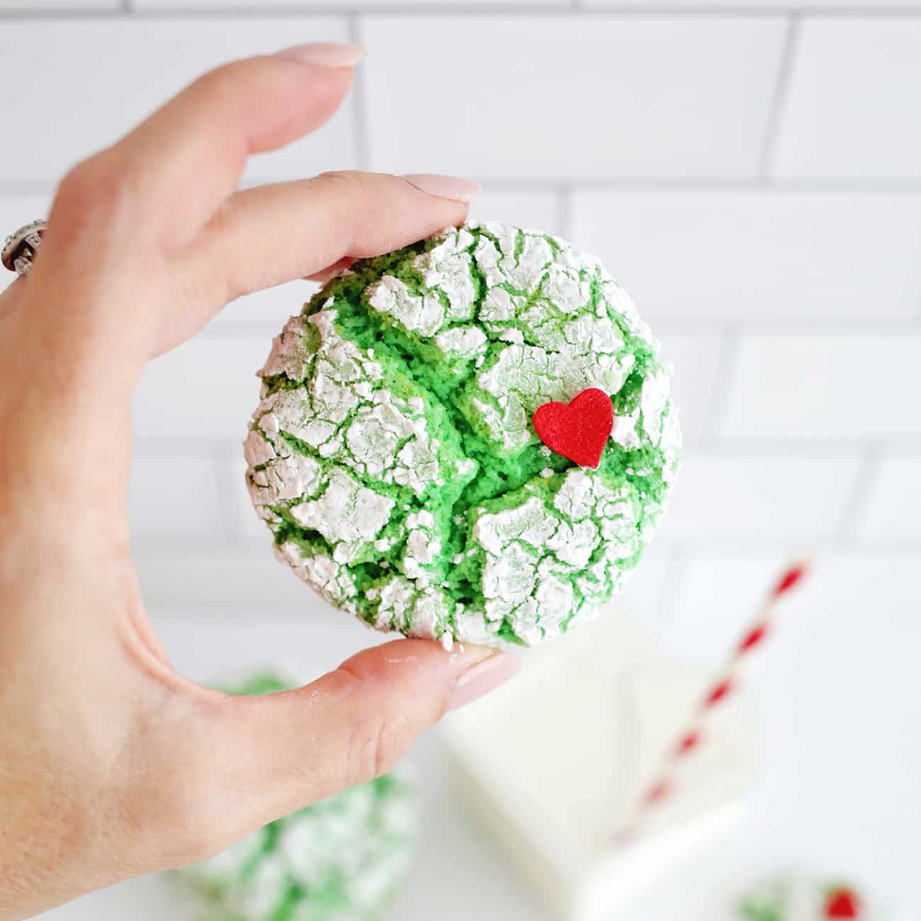grinch cookie christmas easy cake mix
