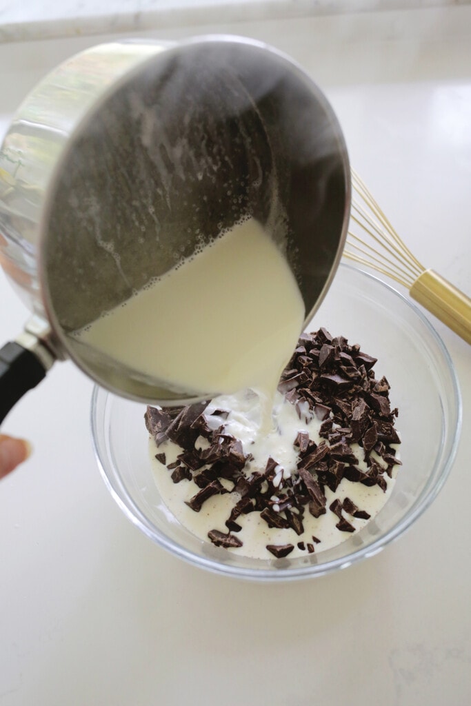 Chocolate tart filling