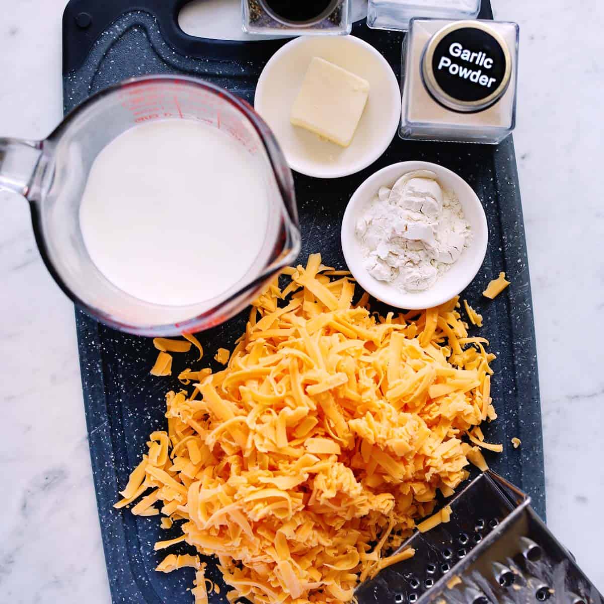 cheese sauce ingredients
