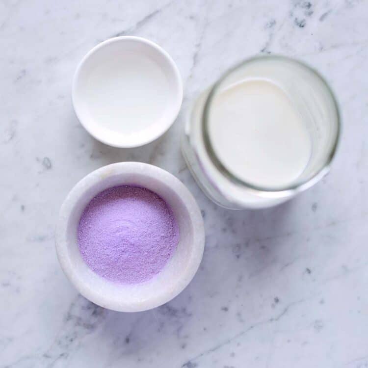 Taro Milk Tea - A Beautiful Mess