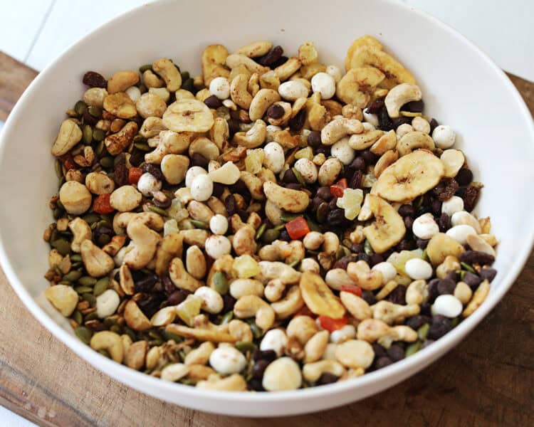 Healthy Trail Mix - A Beautiful Mess