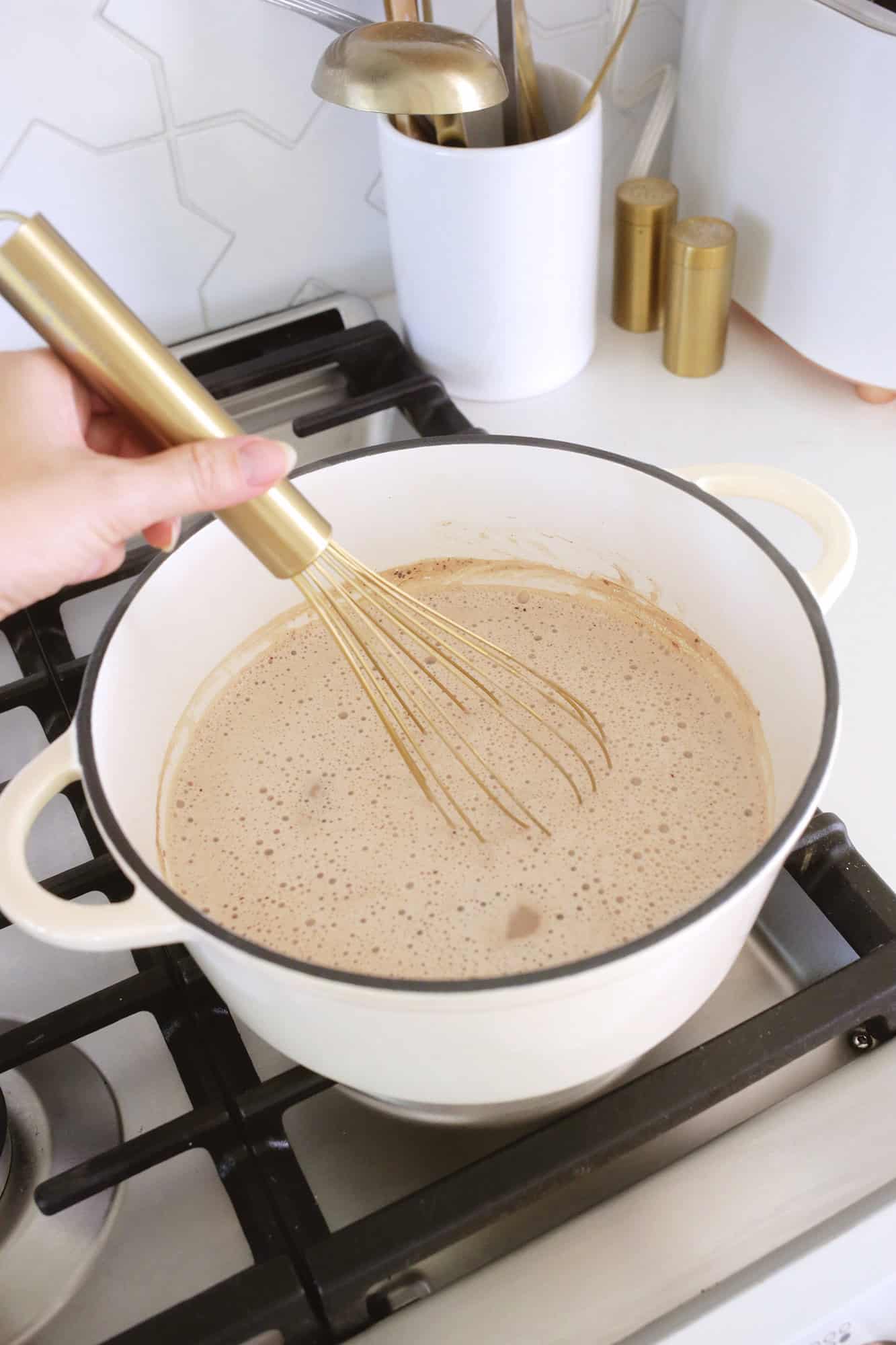 Homemade Hot Chocolate - A Beautiful Mess