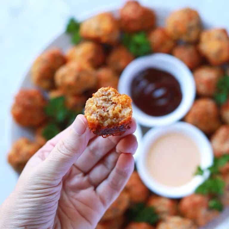 Sausage Balls - A Beautiful Mess