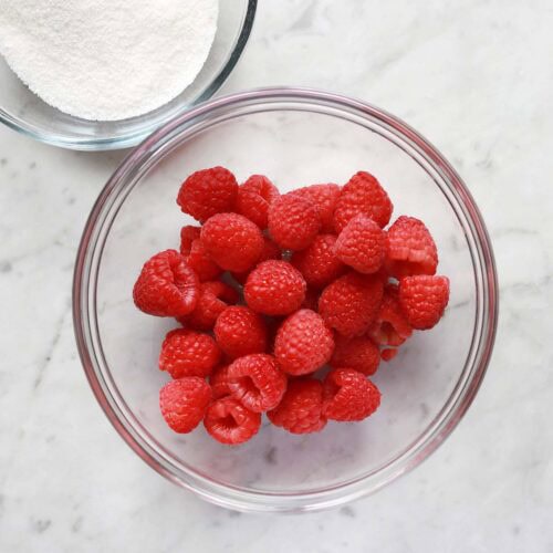 Raspberry Syrup - A Beautiful Mess