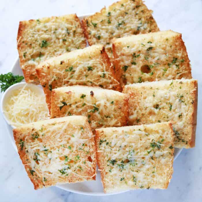 Garlic Toast - A Beautiful Mess