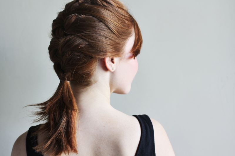 How To Style A Classic French Braid A Beautiful Mess