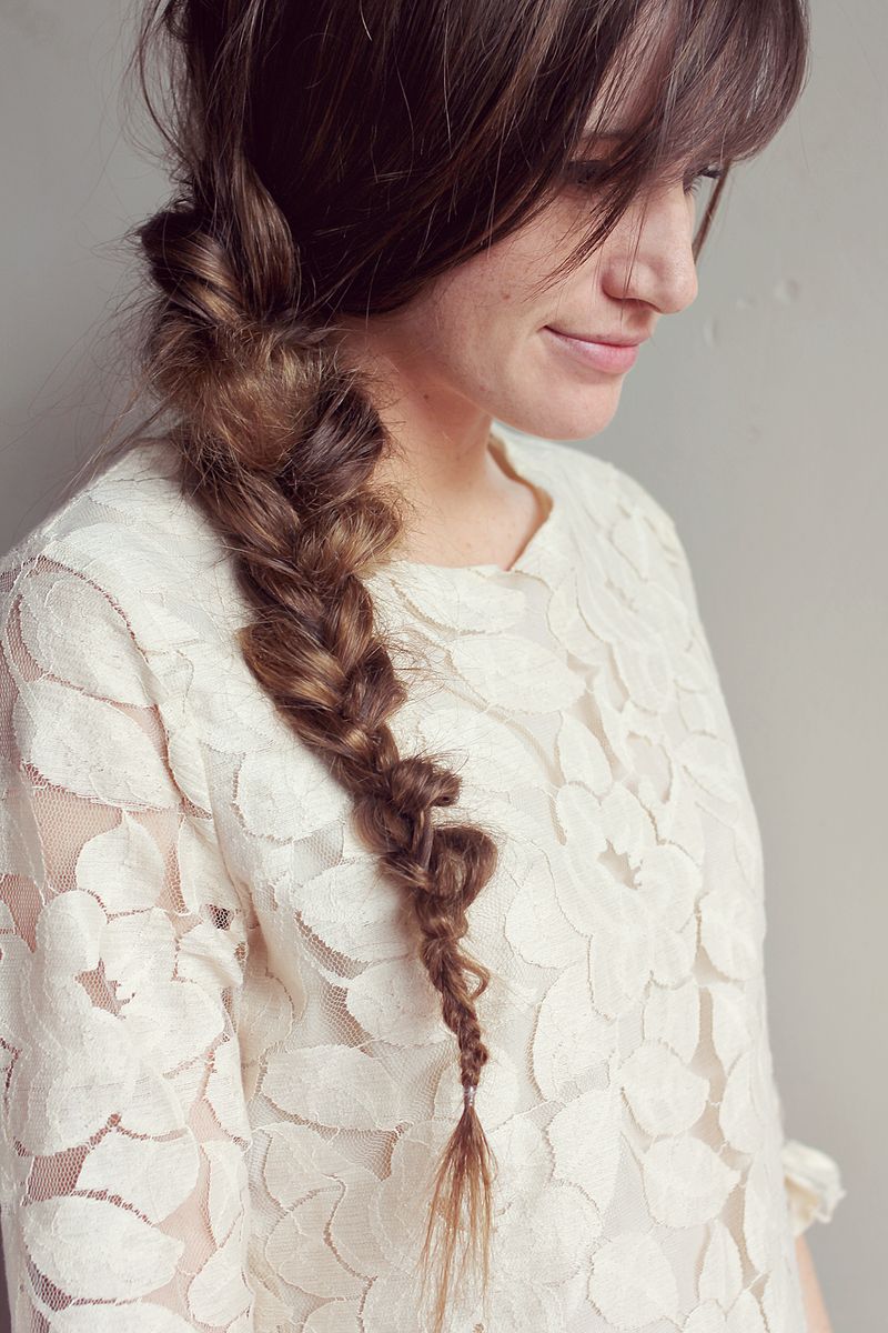 Messy Braid from A Beautiful Mess