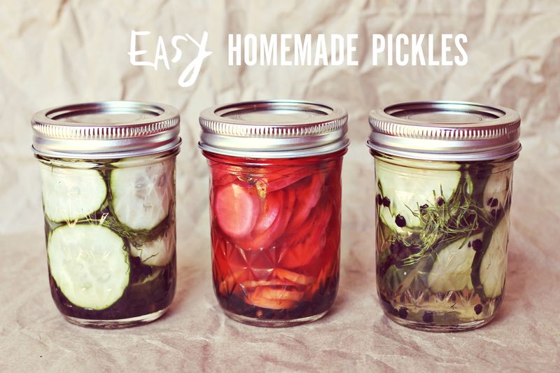 Easy Homemade Pickles Recipe 