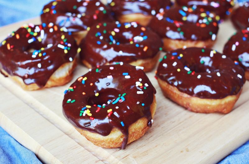 Homemade doughnuts