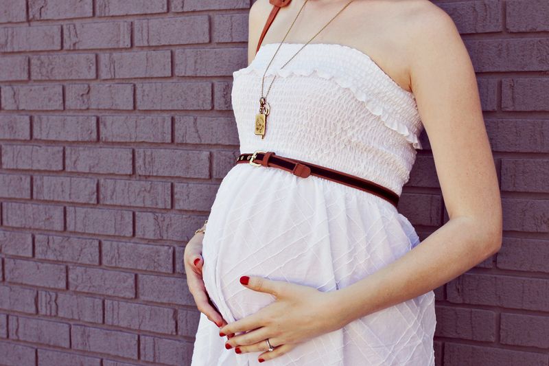 DIY Maternity Sun Dress