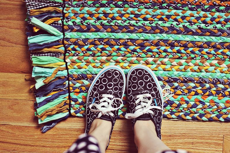 Make Your Own Braided Rug A Beautiful, What Is The Best Way To Clean A Braided Rug