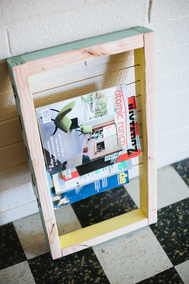 How To Build A Magazine Rack