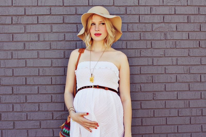 DIY Maternity Sun Dress 