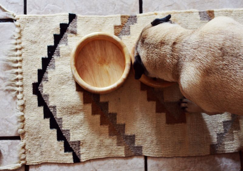 Wood Burned Dog Bowls 2