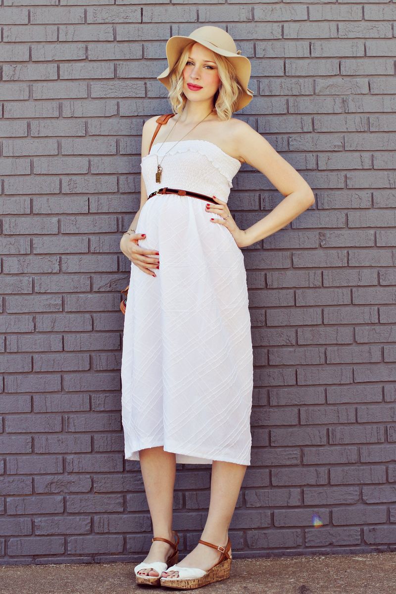 DIY Maternity Sun Dress 