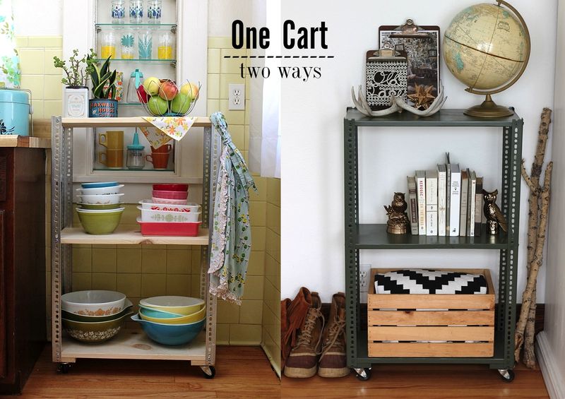 Diy Shelving Unit 2 Ways A Beautiful, Angle Iron With Holes For Shelving