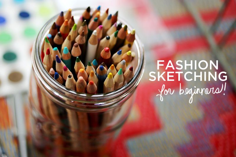 Fashion sketching for beginners!