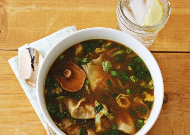 Super easy homemade asian style soup