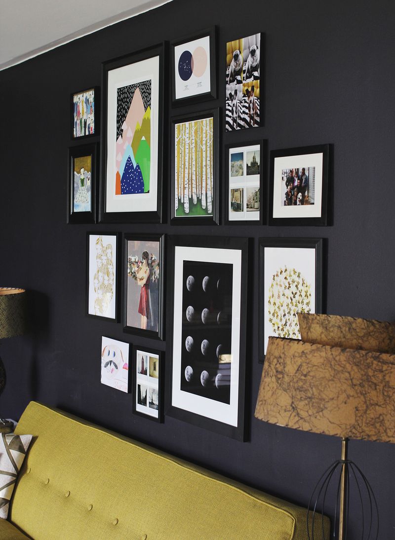 Tips for creating your own gallery wall