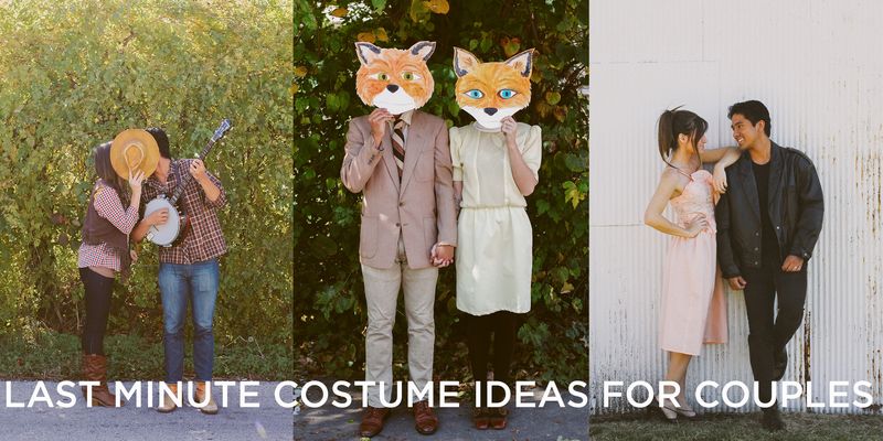 Last minute costumes for couples