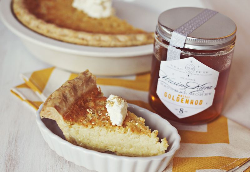 Buttermilk and honey pie recipe