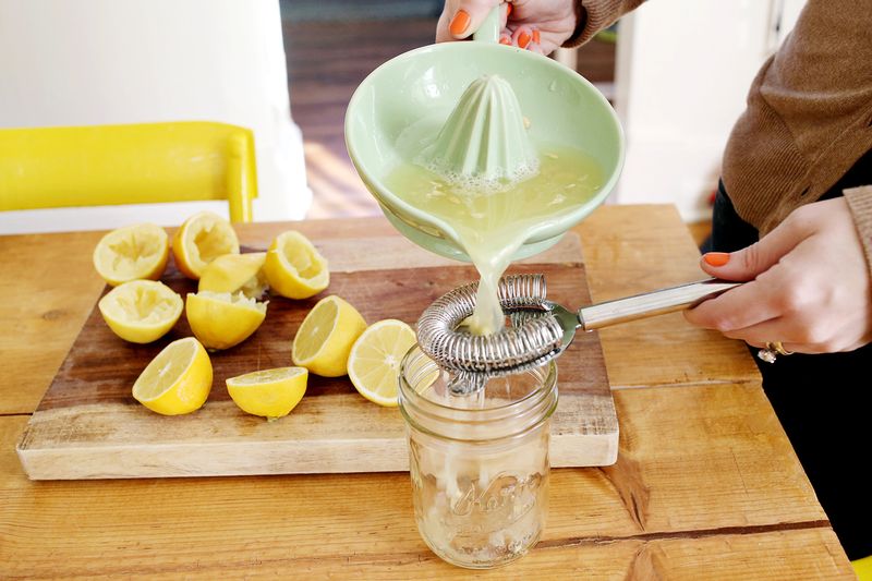 Fresh lemon juice!