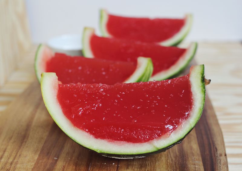 How to make jello in a watermelon