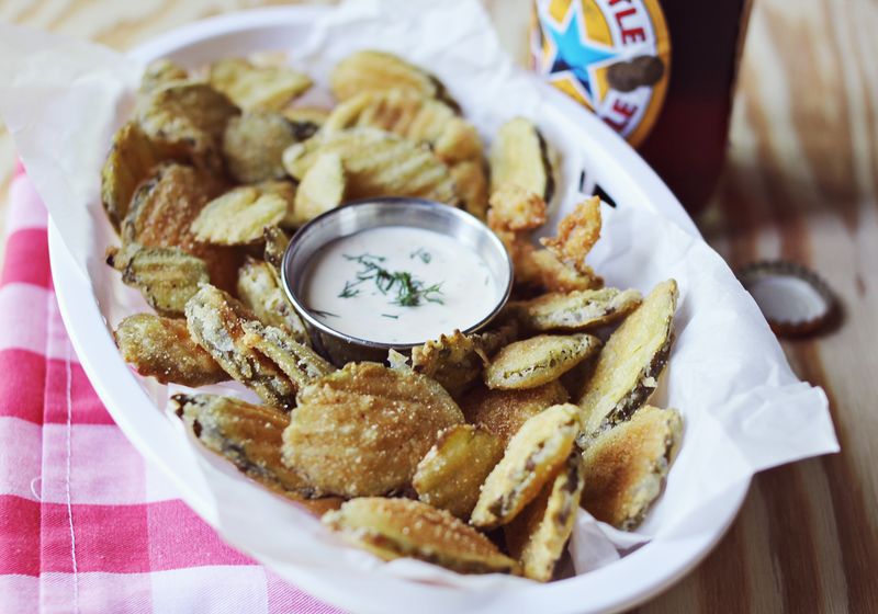 How to make fried pickles