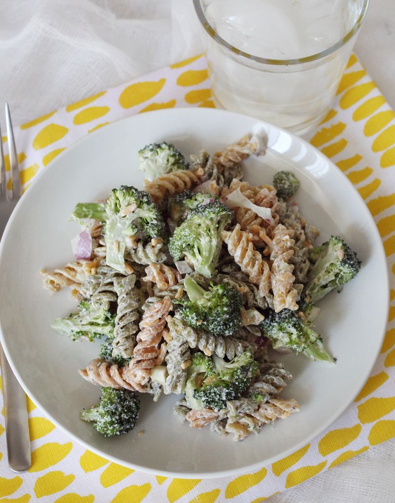 Broccoli pasta salad