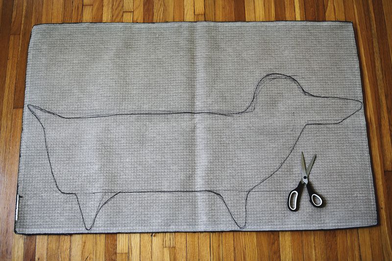 Make your own rug in ANY shape! 1