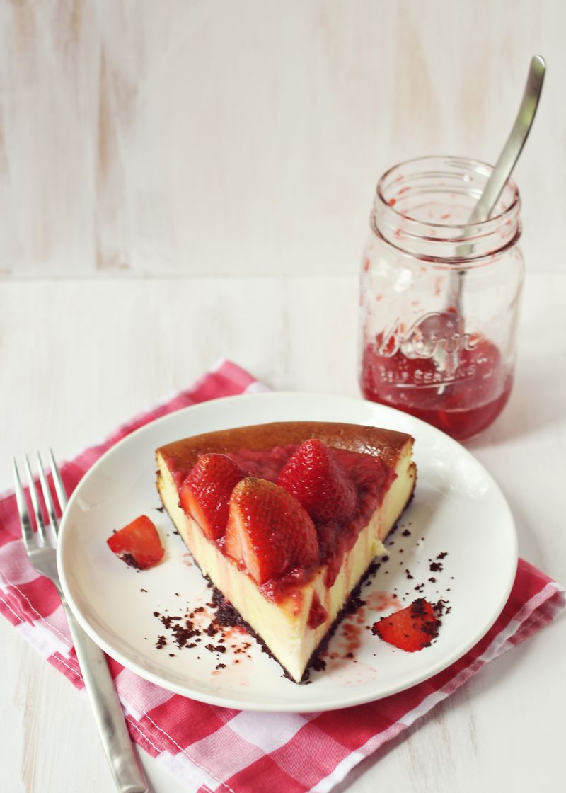 Best strawberry cheesecake
