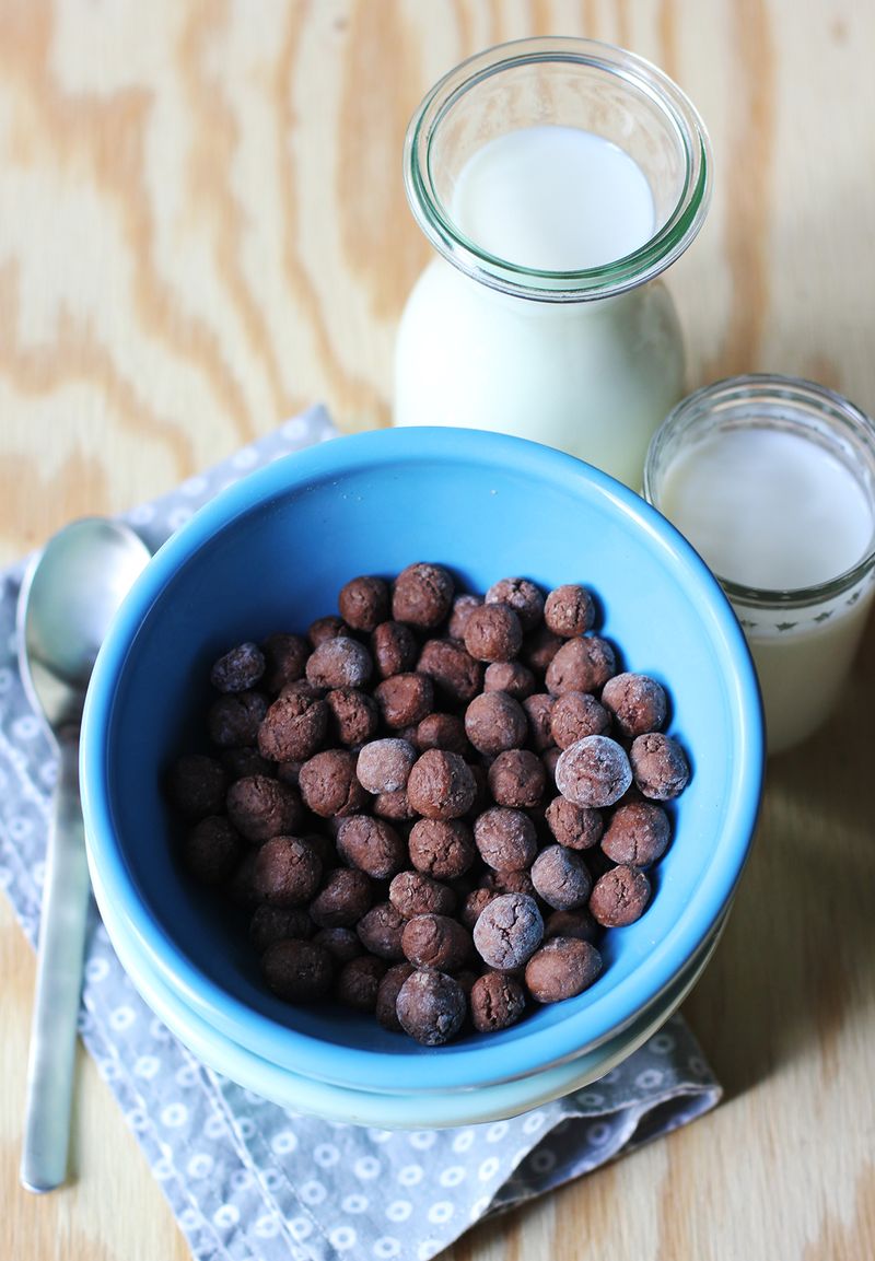 Nutella breakfast cereal abeautifulmess.com   