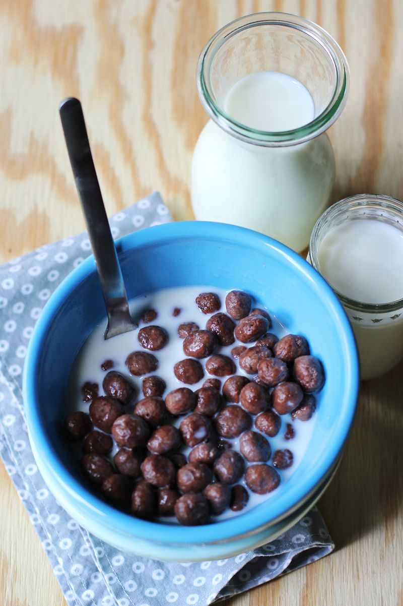Nutella breakfast cereal abeautifulmess.com