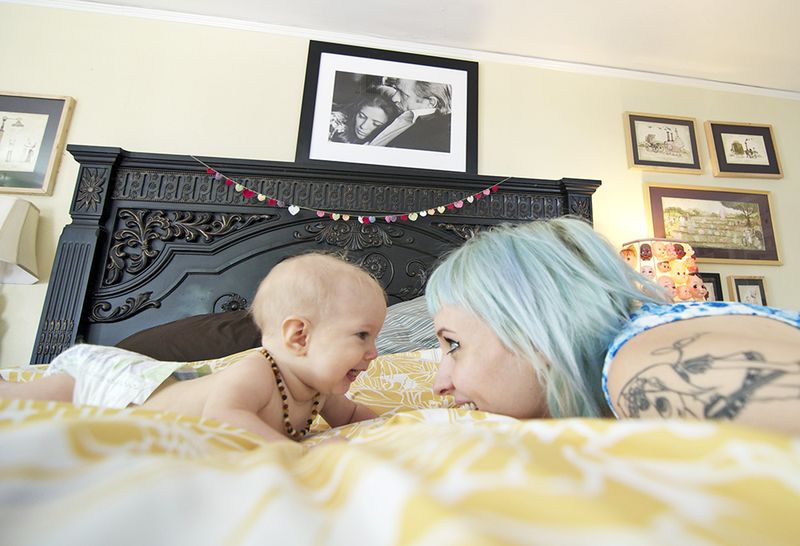 Sherri Bemis with her daughter Lucy