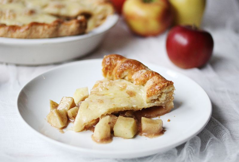 Try this-cheesy apple pie